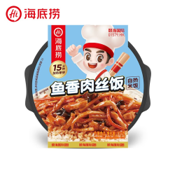 海底捞 自热米饭方便速食鱼香肉丝米饭懒人食品夜宵零食170g