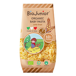 BioJunior 碧欧奇 意大利进口 婴幼儿双有机辅食意面 小蜗牛 200g