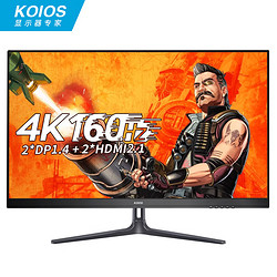 KOIOS 科欧斯 K2723UL 27英寸 IPS FreeSync 显示器（3840×2160、160Hz、HDR600）