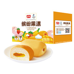 PANPAN FOODS 盼盼 小面包夹心白桃味700g*1箱