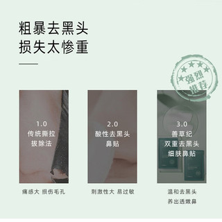  善草纪 双重去黑头 鼻贴套组