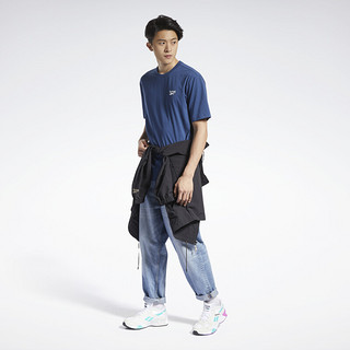 Reebok锐步官方新款男女TEE基础logo款休闲圆领短袖HI4996 HI4996 A/XL