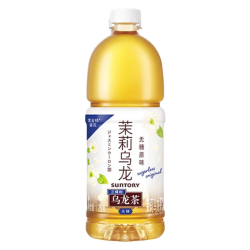 SUNTORY 三得利 无糖0脂 茉莉乌龙1.25L*6瓶