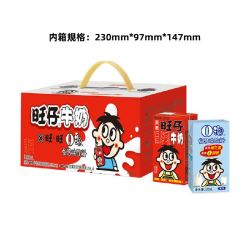 Want Want 旺旺 旺仔牛奶 125ml*16盒 组合(儿童牛奶*12+O泡*4)