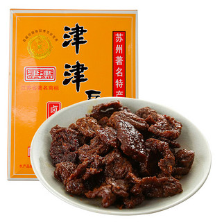 津津 苏州特产 休闲零食 豆干素食 辣味卤汁豆腐干180g/盒