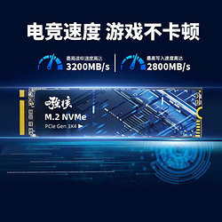 强核（qianghe）SSD固态硬盘 PCIE台式笔记本电脑M.2接口TLC颗粒(NVMe协议)硬盘 1TB（PCIE 3.0）高速版