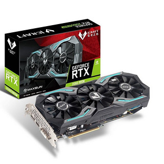 MAXSUN 铭瑄 MS-GeForce RTX 2060 Super iCraft 显卡 8GB 黑色