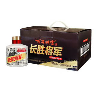 百年糊涂将军小酒 酱香型白酒 53度 100mL*6瓶 贵州茅台镇酿造