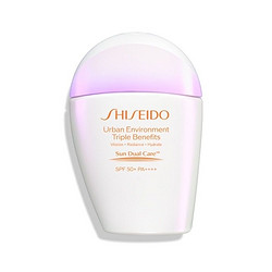 SHISEIDO 资生堂 新艳阳夏多效防晒隔离乳 30ml 粉胖子