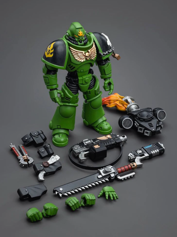 JOYTOY游戏周边_JOYTOY 暗源战锤40K 火蜥蜴仲裁者四人组1：18 可