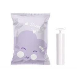 DR.STORAGE 收纳博士 真空压缩袋 笑脸云 6特大1手泵