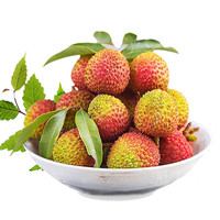 聚牛果园 海南妃子笑新鲜荔枝火山口精选水果米白罂糖味桂 荔枝5斤装大果