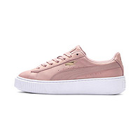 PUMA 彪马 女子 休闲鞋 PLATFORM SHIMMER  运动鞋 369593 01粉红色37码