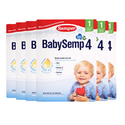 Semper 森宝 奶粉4段瑞典MFGM+DHA婴儿奶粉18月以上800g*6