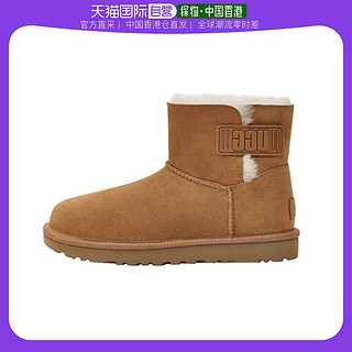 new balance UGG2021秋冬女士雪地靴短靴新款洋气女靴皮毛一体雪地鞋