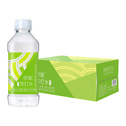 yineng 依能 青柠味苏打水350ml*24瓶弱碱性家庭家用量贩装