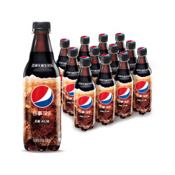 pepsi 百事 无糖生可乐汽水500ml*12瓶碳酸饮料0糖0脂0卡