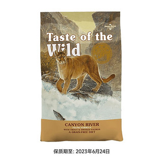 PLUS会员：Taste of the Wild 荒野盛宴 鳟鱼烟熏三文鱼 全阶段猫粮 6.6kg
