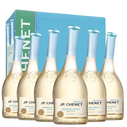 【省125元】香奈白葡萄酒_J.P.CHENET 香奈 法国原瓶进口 经典半甜白葡萄酒750ml*6多少钱-什么值得买