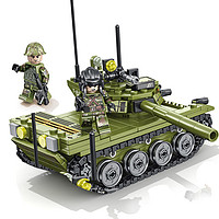 移动端：森宝积木 铁血重装系列 105514 85式主战坦克