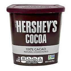 HERSHEY'S 好时 美国进口好时纯可可粉226g/罐脏脏包原料健康烘培冲饮巧克力粉