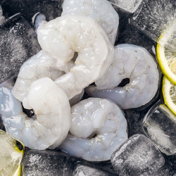 rainbowbay新虹宝水产白玉虾仁中号2斤装156198只冷冻虾仁去虾线