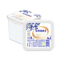 yili 伊利 经典凝酪 经典原味 800g*1桶 家庭装方桶 低温酸奶风味发酵乳