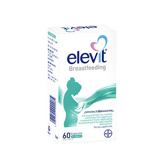 BAYER 拜耳 elevit 爱乐维 孕妇Omega3黄金素 60片