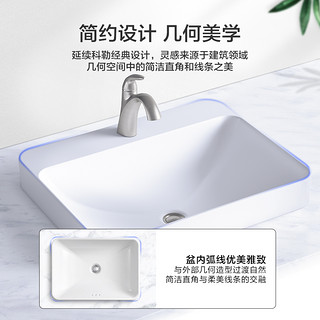 KOHLER 科勒 卫浴拂朗台盆脸盆面盆家用卫生间