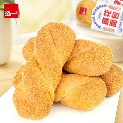 泓一 酸奶味大麻花夹心软面包750g