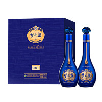 YANGHE 洋河 梦之蓝M6＋小酒52度65mL 2瓶装礼盒白酒