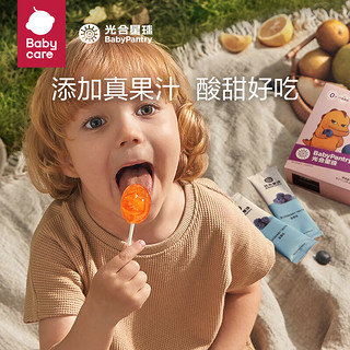 BabyPantry 光合星球 无糖棒棒糖 金桔柠檬味 12支