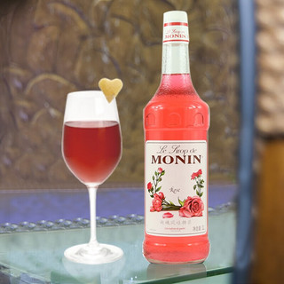 MONIN 莫林 糖浆 玫瑰风味 1L