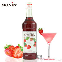 MONIN 莫林 糖浆 草莓风味 1L