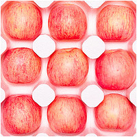 烟台苹果 水果 当季时令水果红富士苹果 商超品质3斤一级果单果160g以上