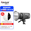 Aputure 爱图仕 艾蒙拉 300c 全彩视频直播间补光灯300w拍照摄影灯rgb专业影视灯 艾蒙拉 300c （灰色）