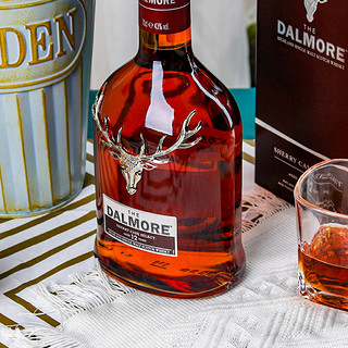 大摩（DALMORE）苏格兰单一麦芽威士忌洋酒年货送礼 大摩12年雪莉桶 700ml