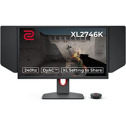 BenQ 明基 ZOWIE XL2746K 游戏显示器 27英寸 240hz