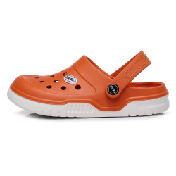 warrior回力洞洞鞋男夏情侣沙滩鞋女凉拖韩版凉拖鞋防滑凉鞋包头拖鞋