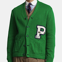 RALPH LAUREN Letterman 男士针织开衫