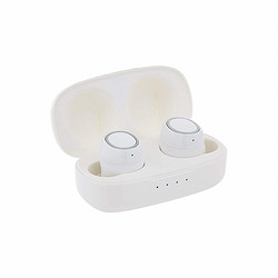 amazon basics 亚马逊倍思 AmazonBasics轻质真无线蓝牙耳机麦克风7小时续航磁性充电盒 白色