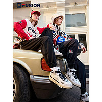 FILA FUSION斐乐潮牌女鞋文化篮球鞋2022冬新高帮运动鞋TERATACH 明亮白/黑-BB 38.5