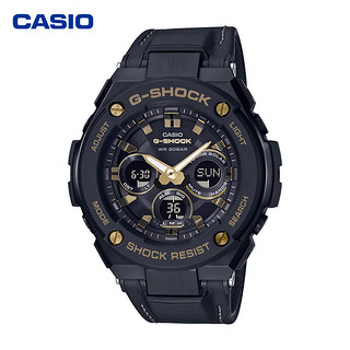 CASIO 卡西欧 GST系列潮流男士太阳能运动防震手表 GST-S300GL-1ADR