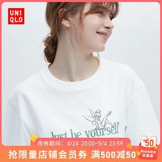 UNIQLO 优衣库 女装(UT)Disney Sketchbook印花T恤(迪士尼) 458275