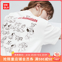 UNIQLO 优衣库 迪士尼联名 女士印花T恤 458277