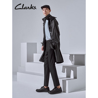 Clarks 其乐 男士春秋真皮舒适潮流低帮舒适厚底运动户外休闲系带鞋NATURE