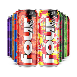 Fourloko四洛克酒预调鸡尾酒果酒梅子酒进口特调洋酒烈酒十罐装