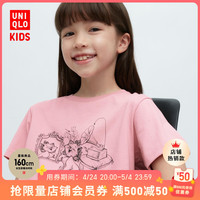 优衣库 童装/女童(UT)Disney印花T恤(短袖迪士尼2023春夏) 454283