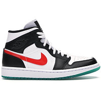 NIKE 耐克 AIR JORDAN 正代系列 Air Jordan 1 Mid 女子篮球鞋 BQ6472-063 红黄彩钩 40