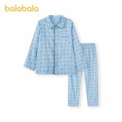 balabala 巴拉巴拉 儿童棉质睡衣套装